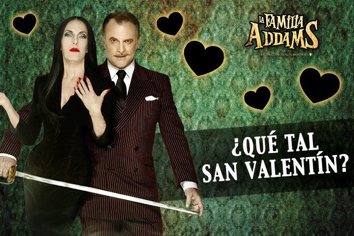LA FAMILIA ADDAMS llega a Valencia con una promoción especial de San Valentín