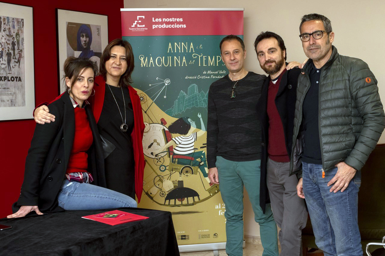 El Escalante presenta su nueva producción “ANNA I LA MÀQUINA DEL TEMPS”