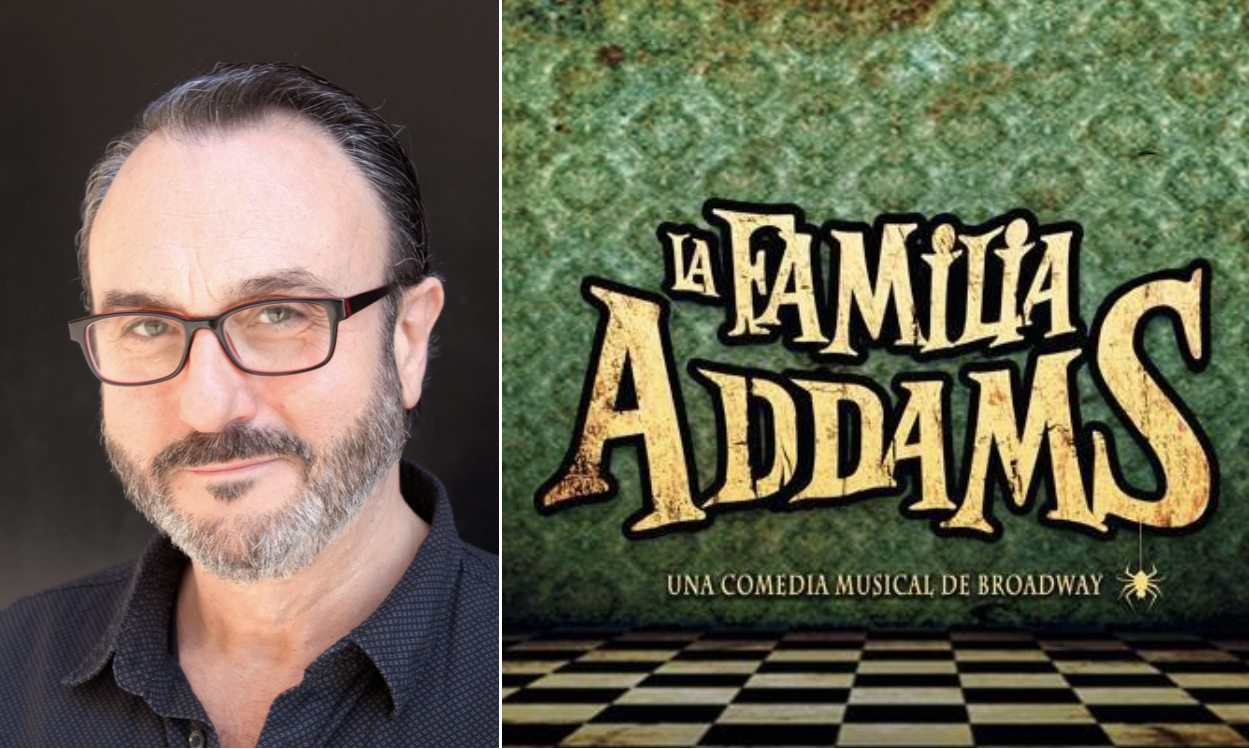 “LA FAMILIA ADDAMS” El artista valenciano Andrés Navarro forma parte del reparto