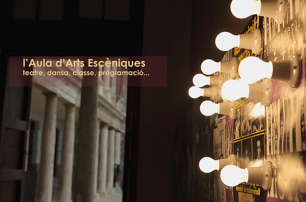 El Aula d’Arts Escèniques de la Universitat de València presenta su programación