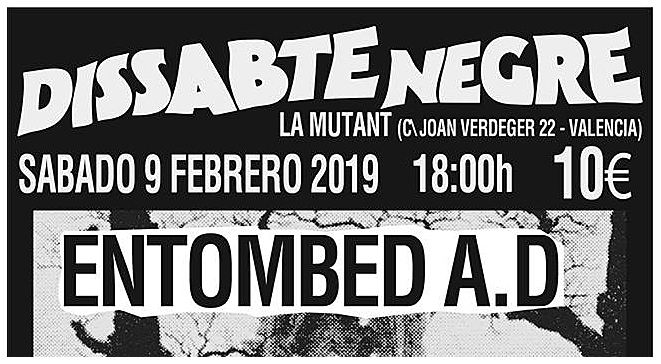 “DISSABTE NEGRE”: El Heavy Metal ya tiene su Festival en Valencia