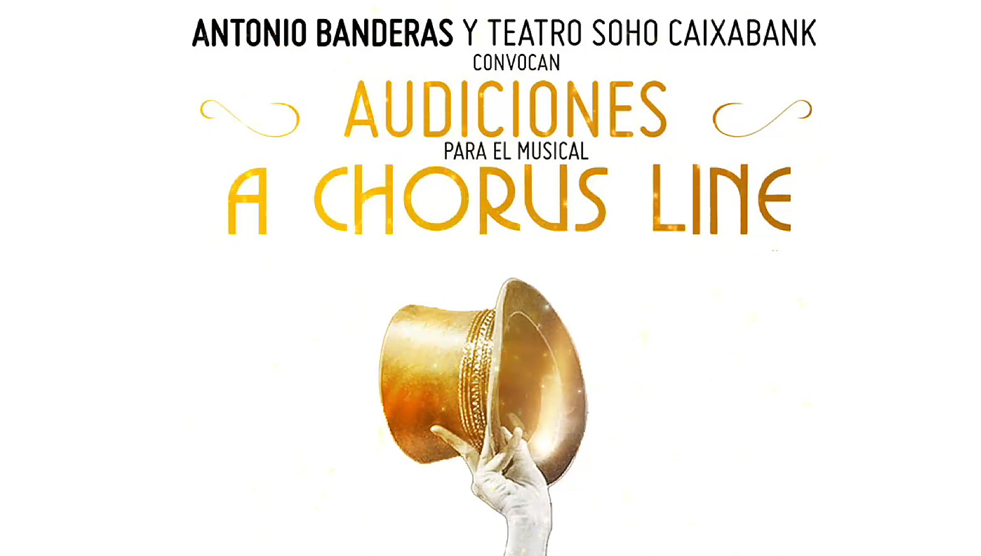 Antonio Banderas convoca audiciones para ‘A CHORUS LINE’
