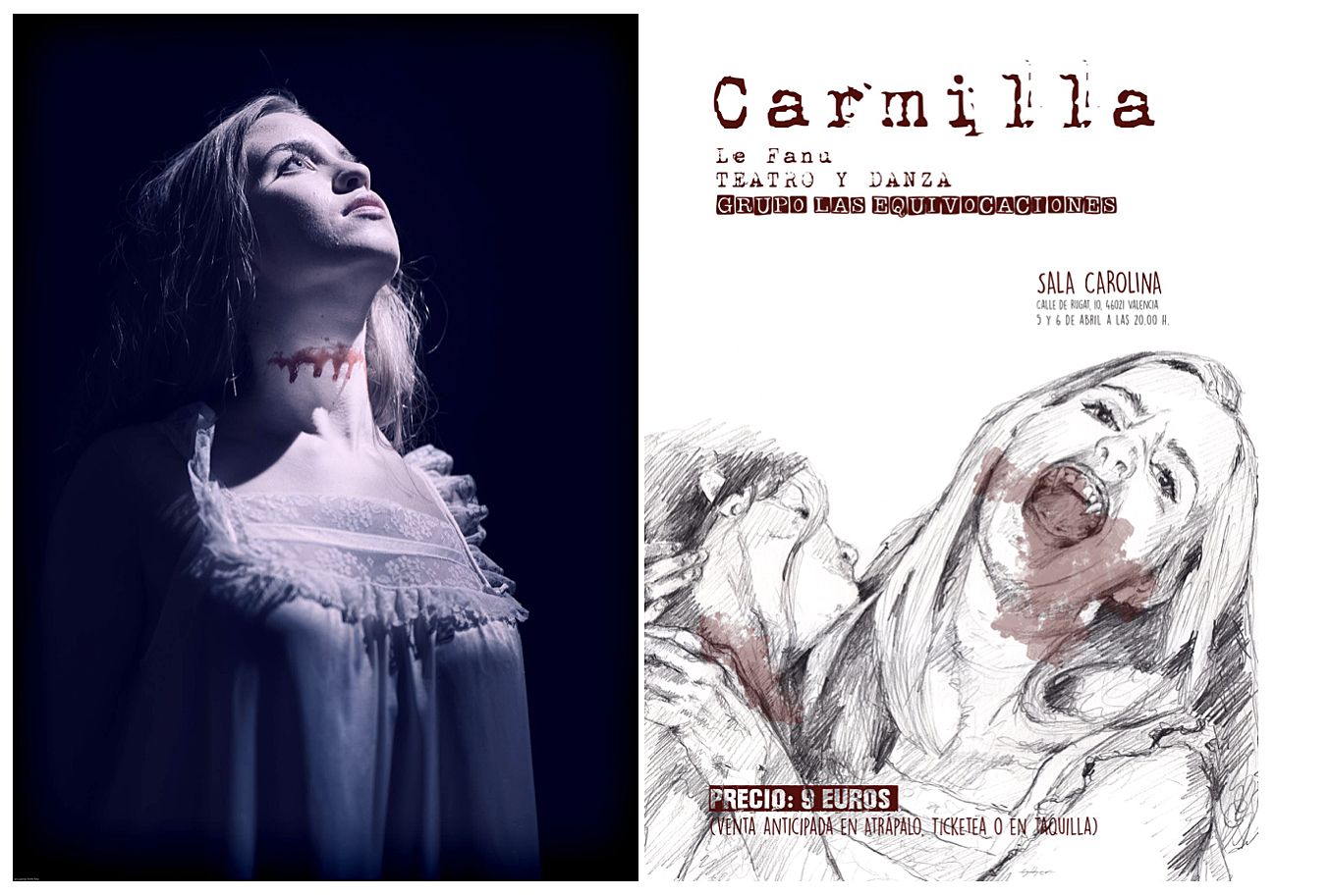 “Carmilla” – Sala Carolina