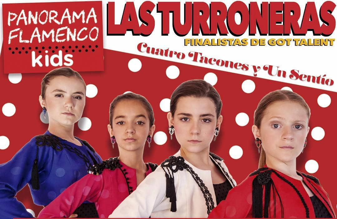 “LAS TURRONERAS” las niñas prodigio del flamenco visitan el Teatre Talia