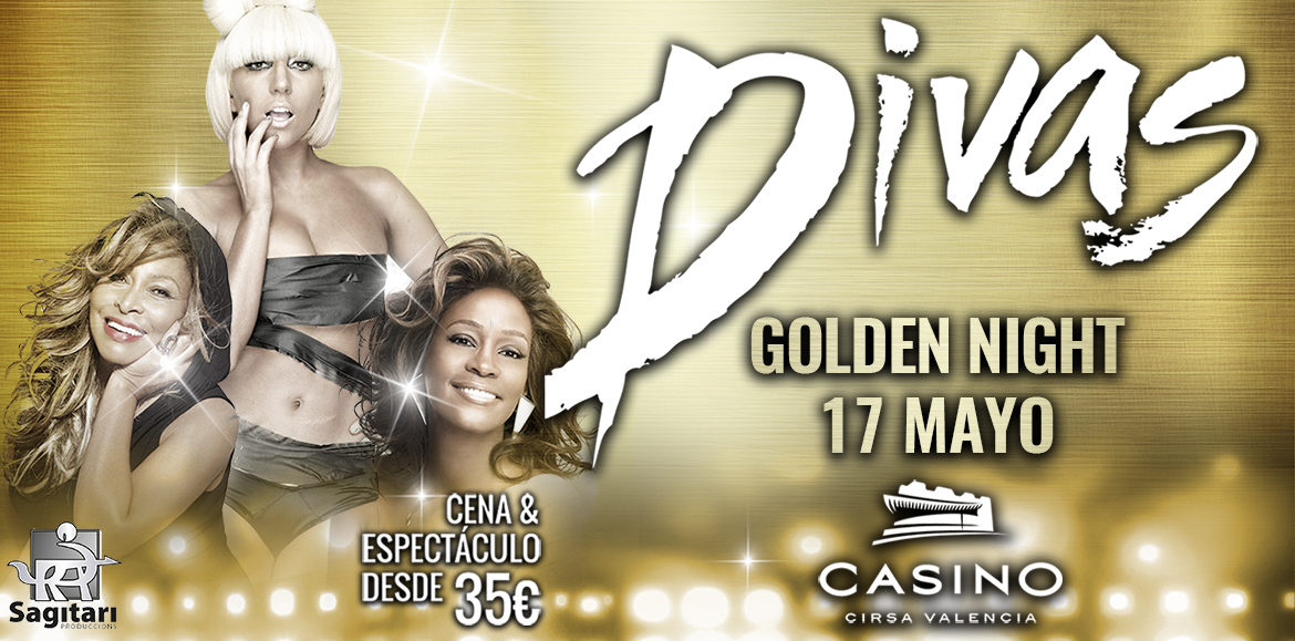 Divas Golden Night: homenaje a las grandes damas de la música en Casino Cirsa Valencia