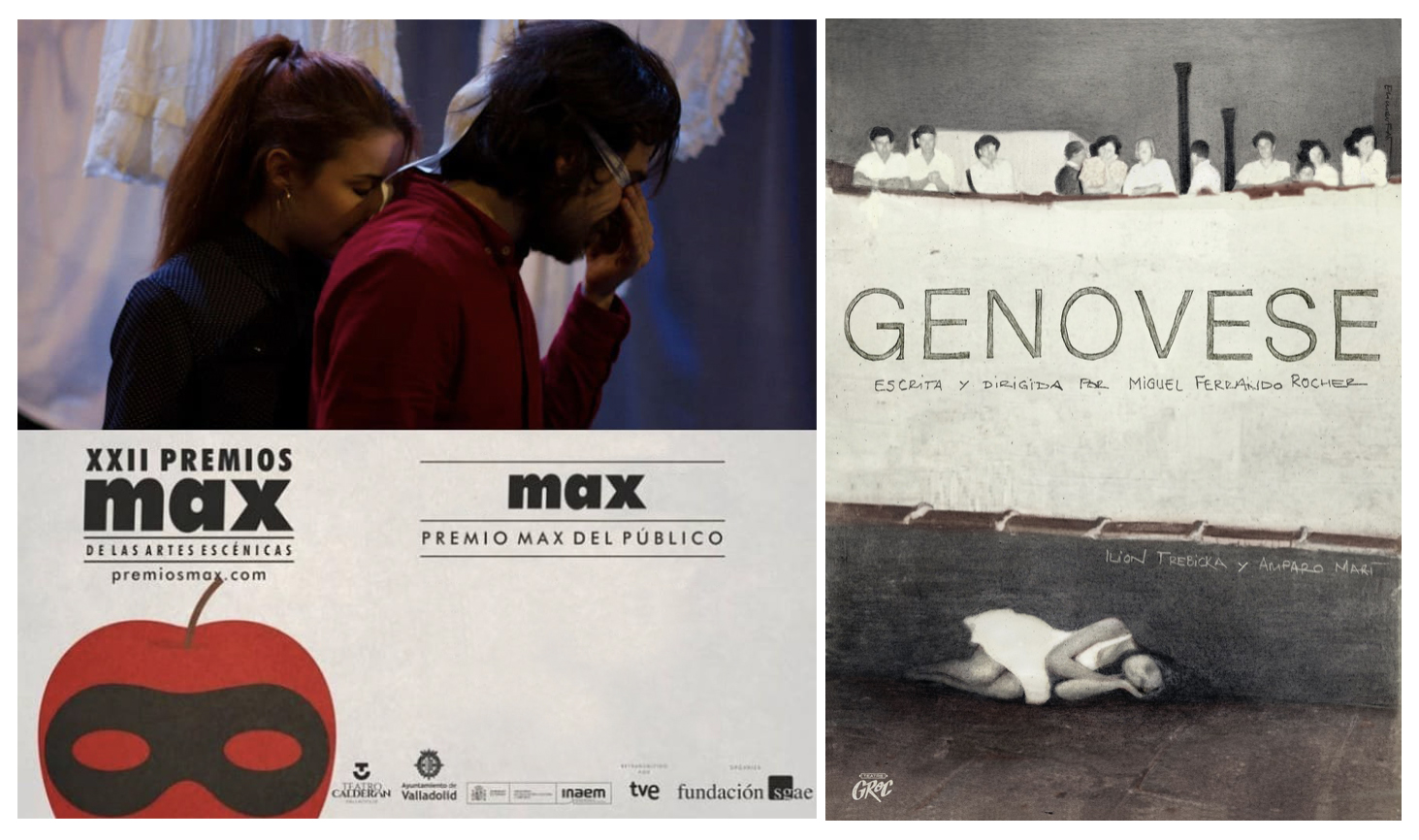 La compañía valenciana Groc Teatre gana, con ‘Genovese’, el Premio Max del Público 2019