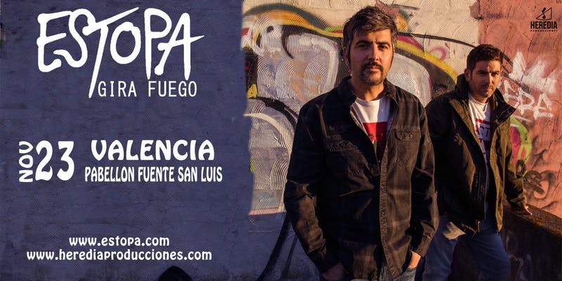 ESTOPA presenta ‘FUEGO’ en Valencia