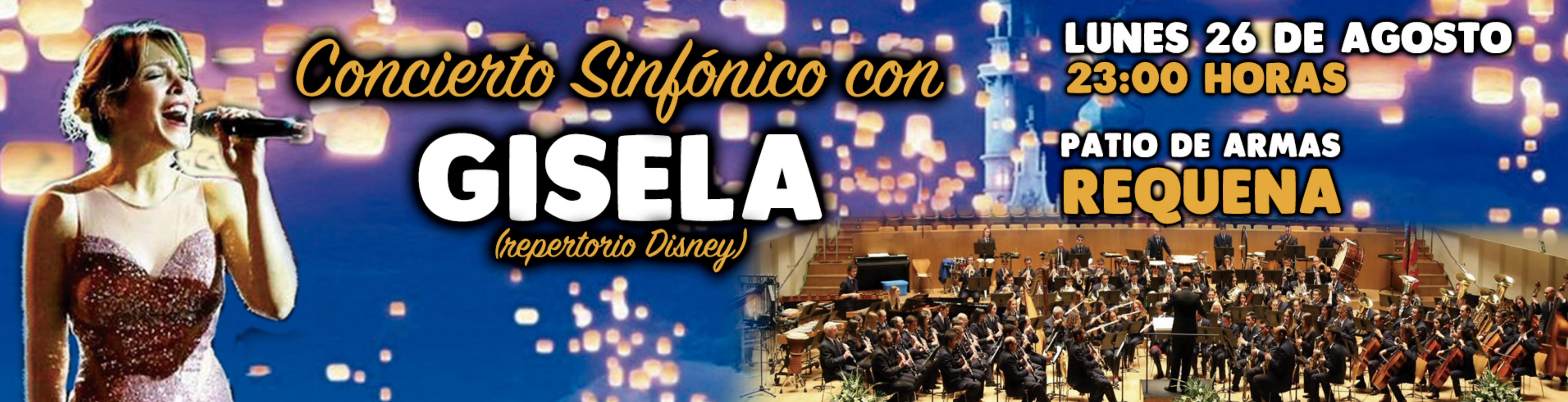 GISELA ofrece un Concierto Sinfónico de Disney