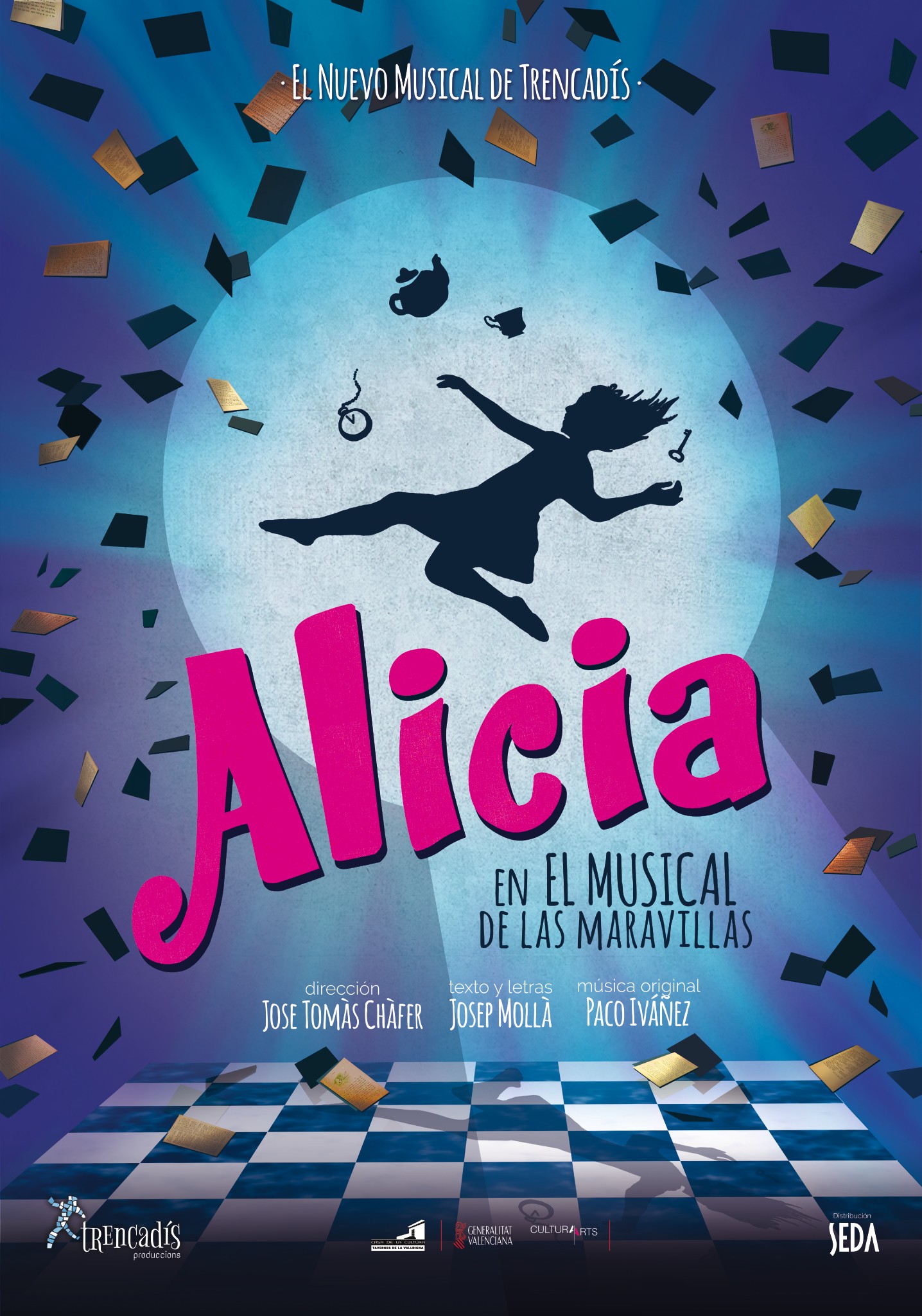 “ALICIA EN EL MUSICAL DE LAS MARAVILLAS” vuelve a Valencia