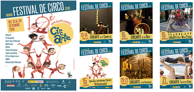 Circarte, diez años de circo en Alicante