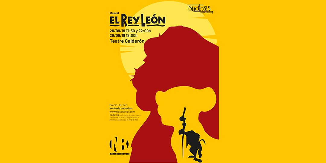 Studio 23 presenta el musical “EL REY LEÓN”