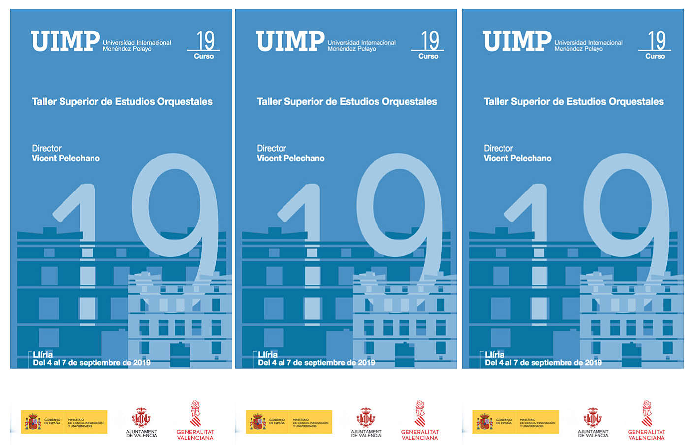 Llíria acoge el I Curso Superior de Estudios Orquestales de la Universidad Menéndez Pelayo