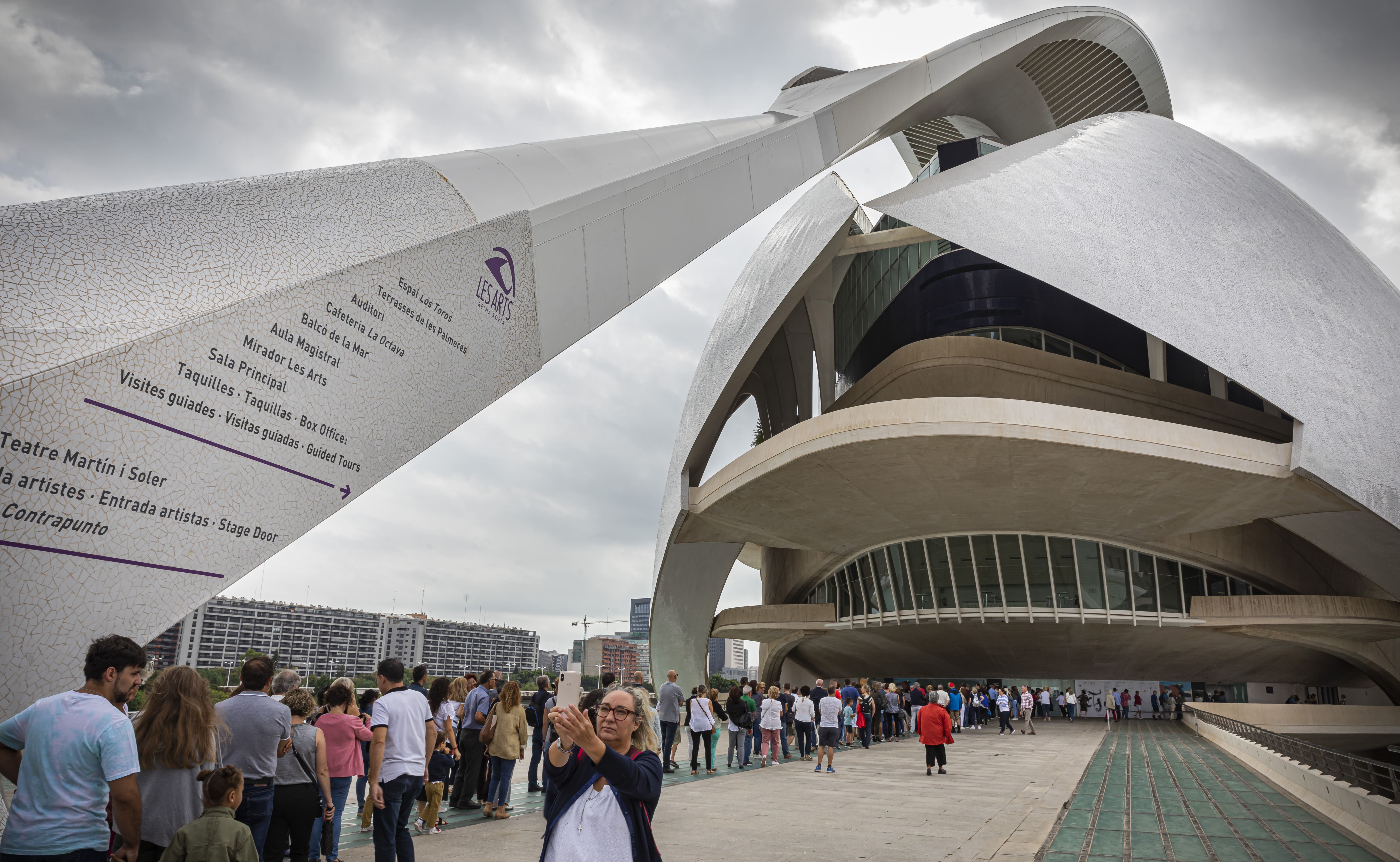 Les Arts recibe a más de 8.000 visitantes en su XII Jornada de Puertas Abiertas