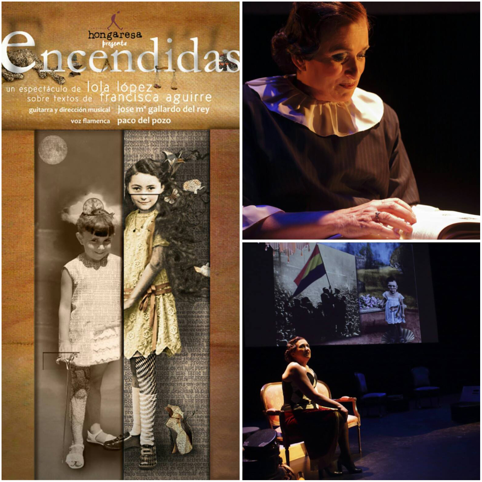 Hongaresa de Teatre realiza una radiografía de España a través de la figura de la poeta Paca Aguirre