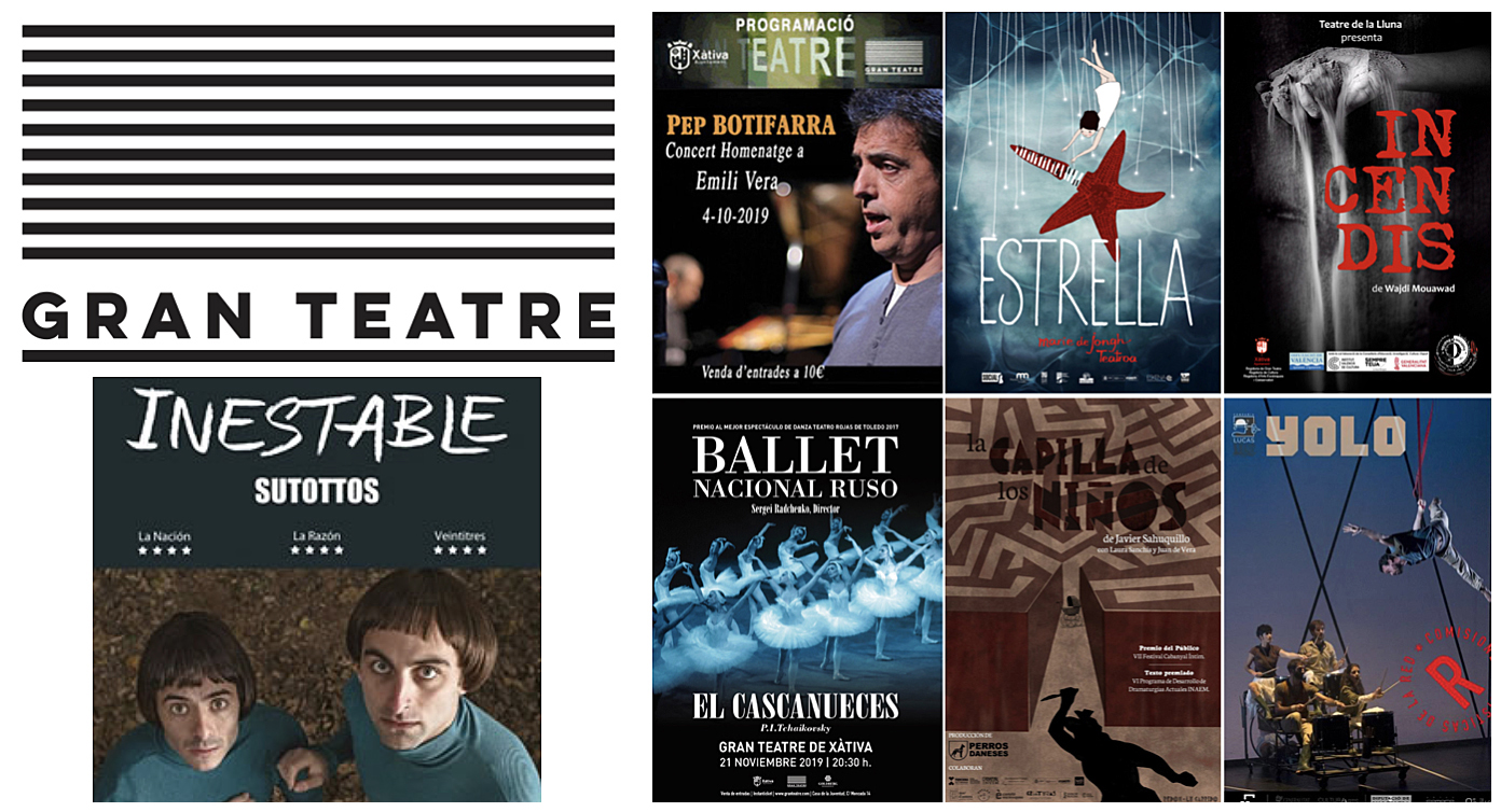 El Gran Teatro de Xàtiva presenta su programación para el otoño
