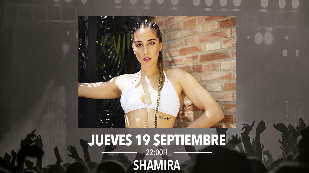 La artista valenciana  SHAMIRA actuará en UPPER CLUB