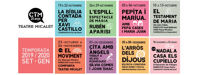 El Teatre Micalet arranca la 25ª temporada en clave de humor y con cuatro producciones propias