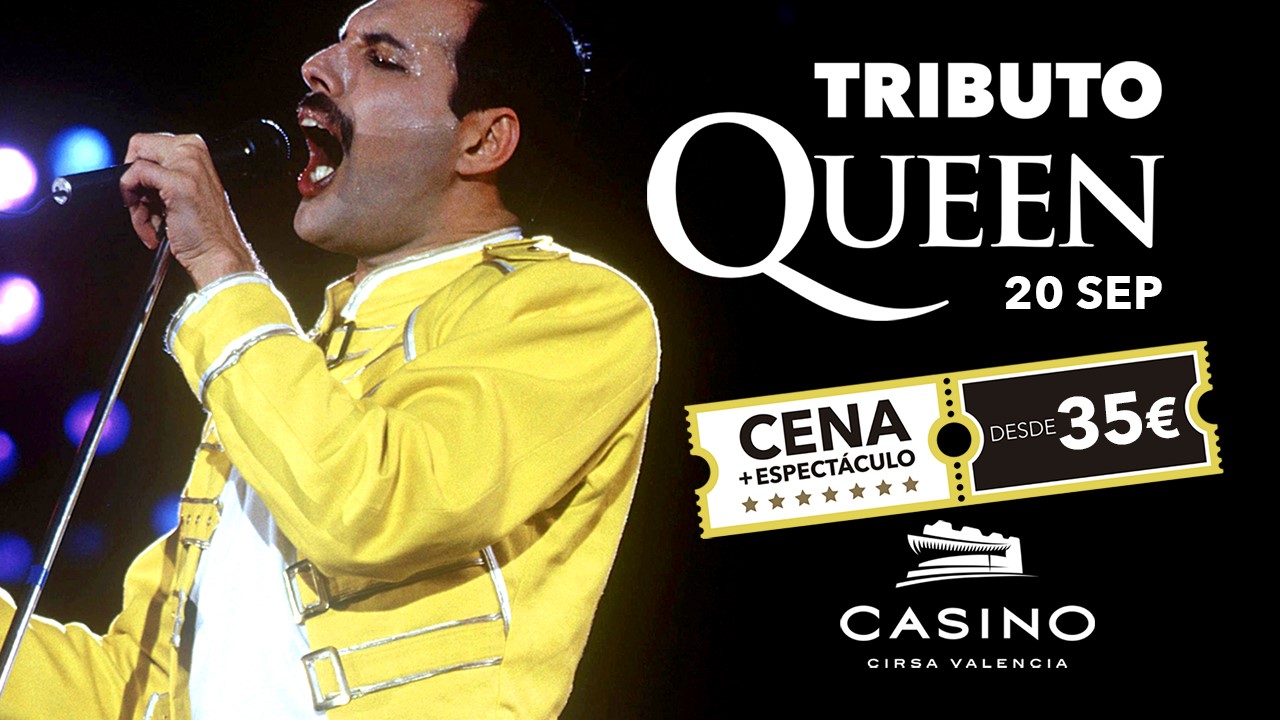 Nuevo tributo a Queen, en Casino Cirsa Valencia