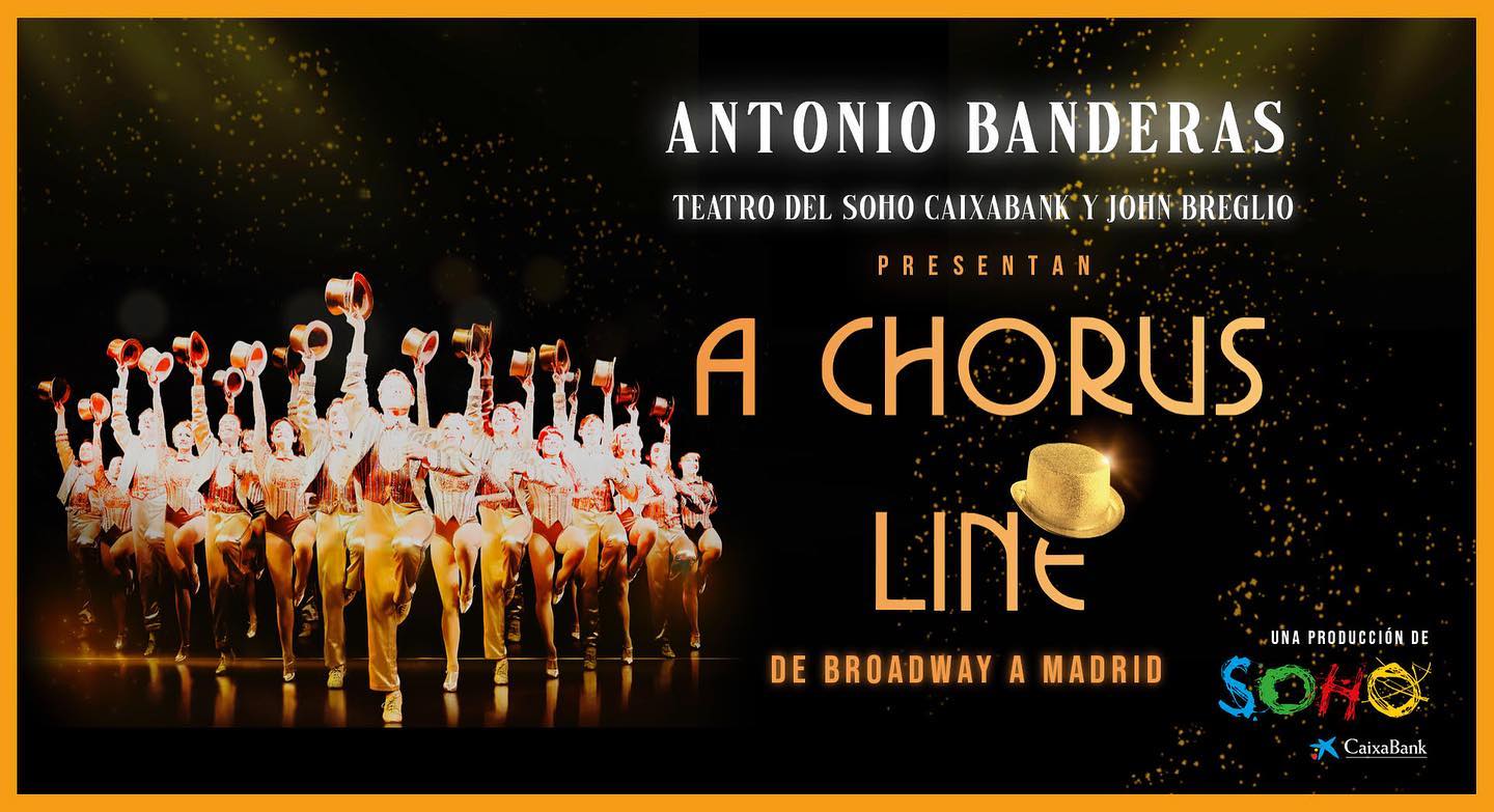 Antonio Banderas trae Broadway a Madrid con el clásico musical  “A CHORUS LINE”