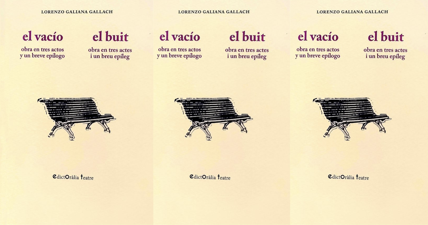 Presentación del libro teatral ‘El vacío / El buit’ de Lorenzo Galiana Gallach