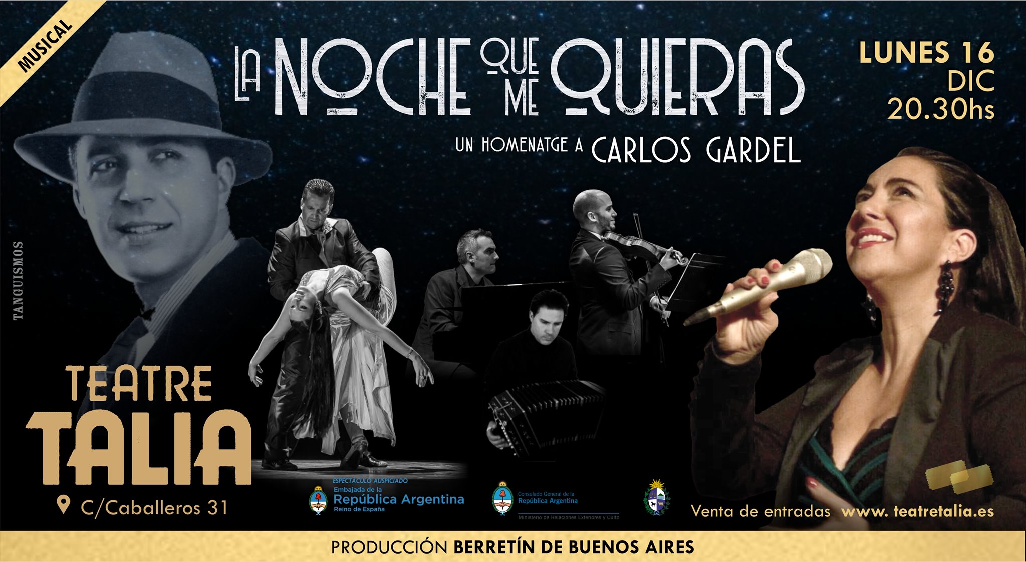 La Noche que me Quieras – Un homenatge a Carlos Gardel