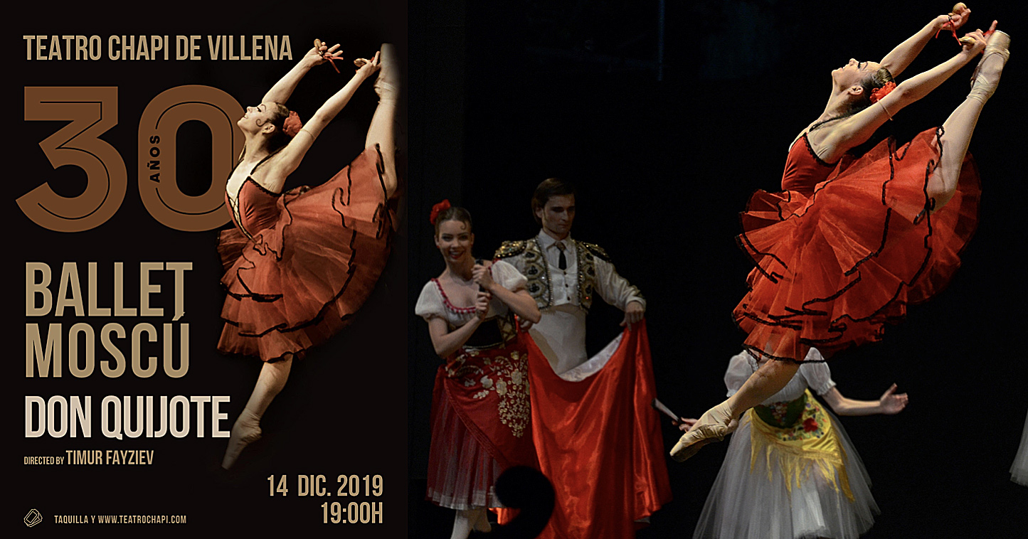 El Ballet de Moscú celebra su 30 aniversario en el Teatro Chapí de Villena