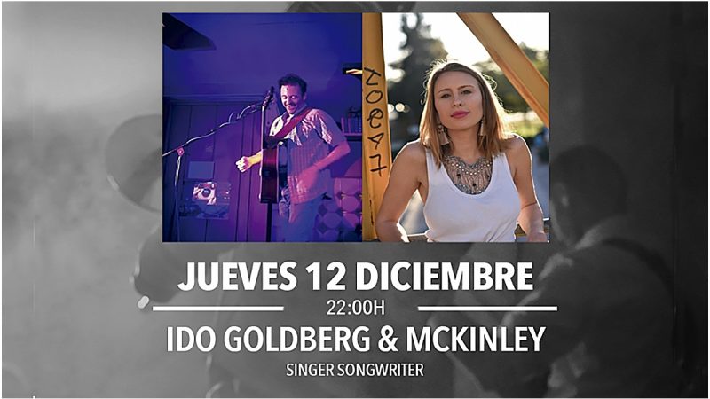 Folk, Jazz y Soul en Upper Club de la mano de IDO GOLDBERG y MCKINLEY