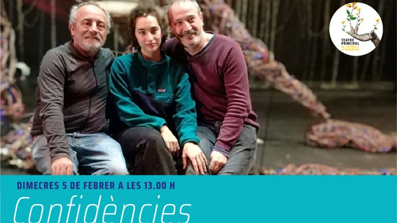CONFIDÈNCIES AMB…  Enric Benavent, María Caballero y Jaume Policarpo