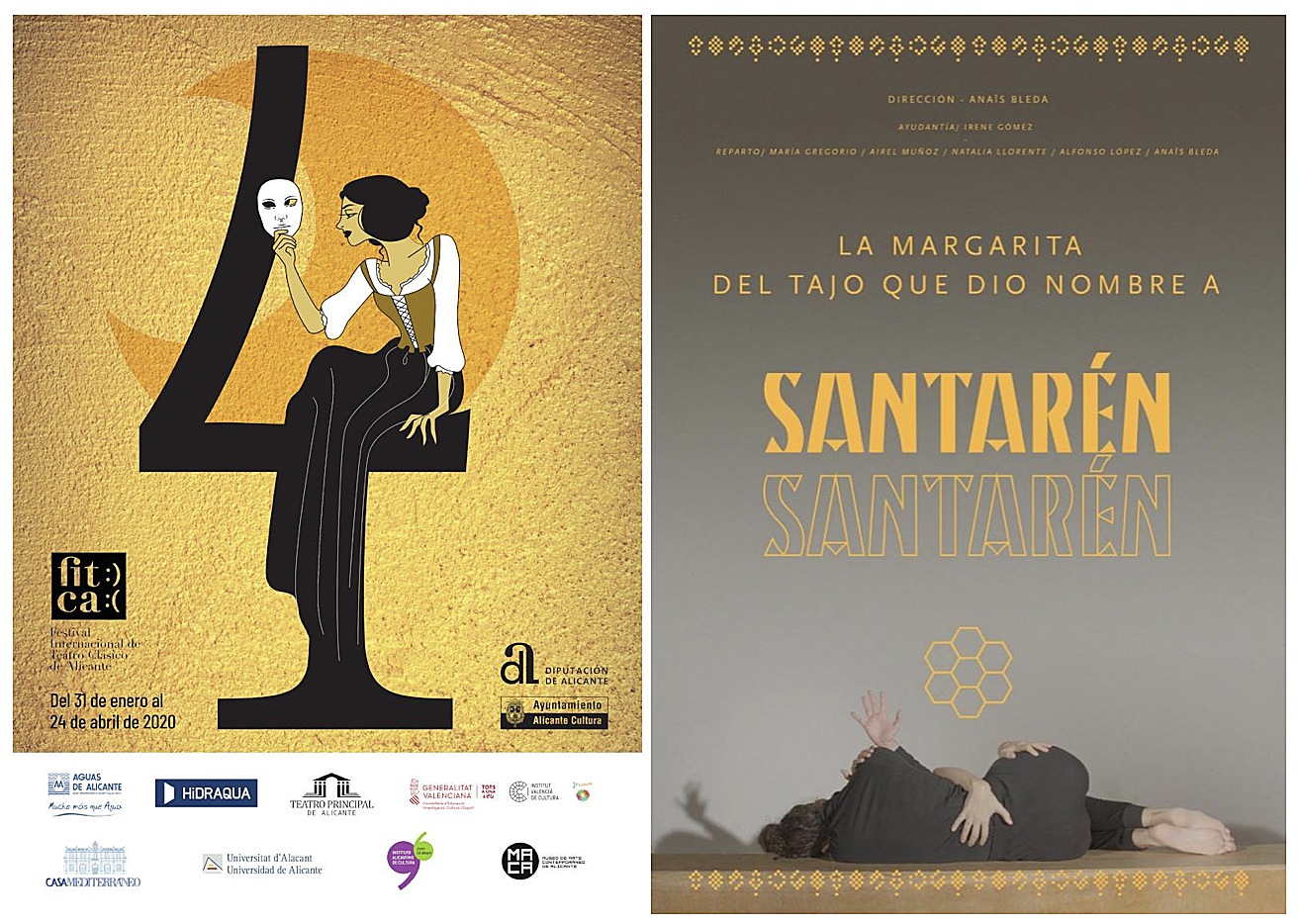 “La Margarita del Tajo que dio nombre a Santarén” abrirá el Festival Internacional de Teatro Clásico de Alicante