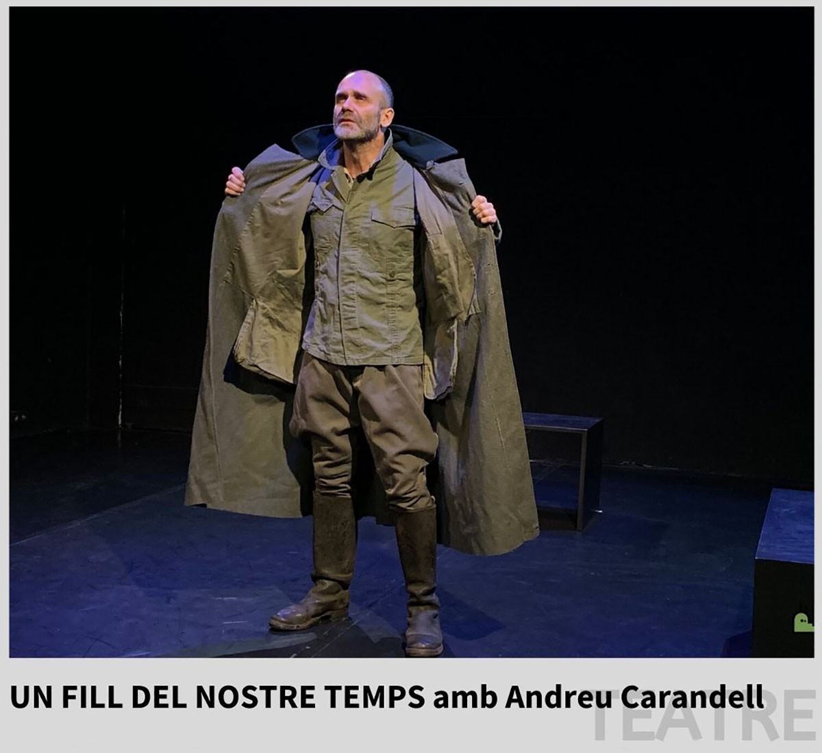 “UN FILL DEL NOSTRE TEMPS” – Teatre Micalet