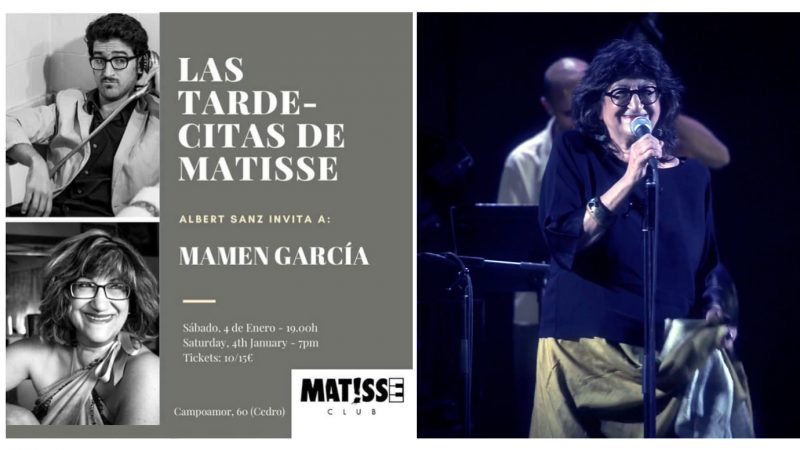 MAMEN GARCÍA, invitada en las tarde-citas de Matisse