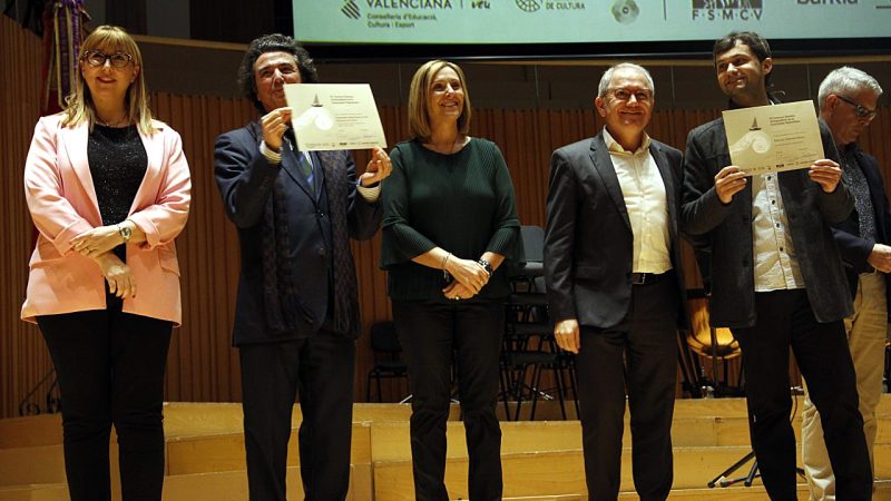 Se otorgan los premios del IV Concurso Bankia de orquestas de la Comunitat Valenciana
