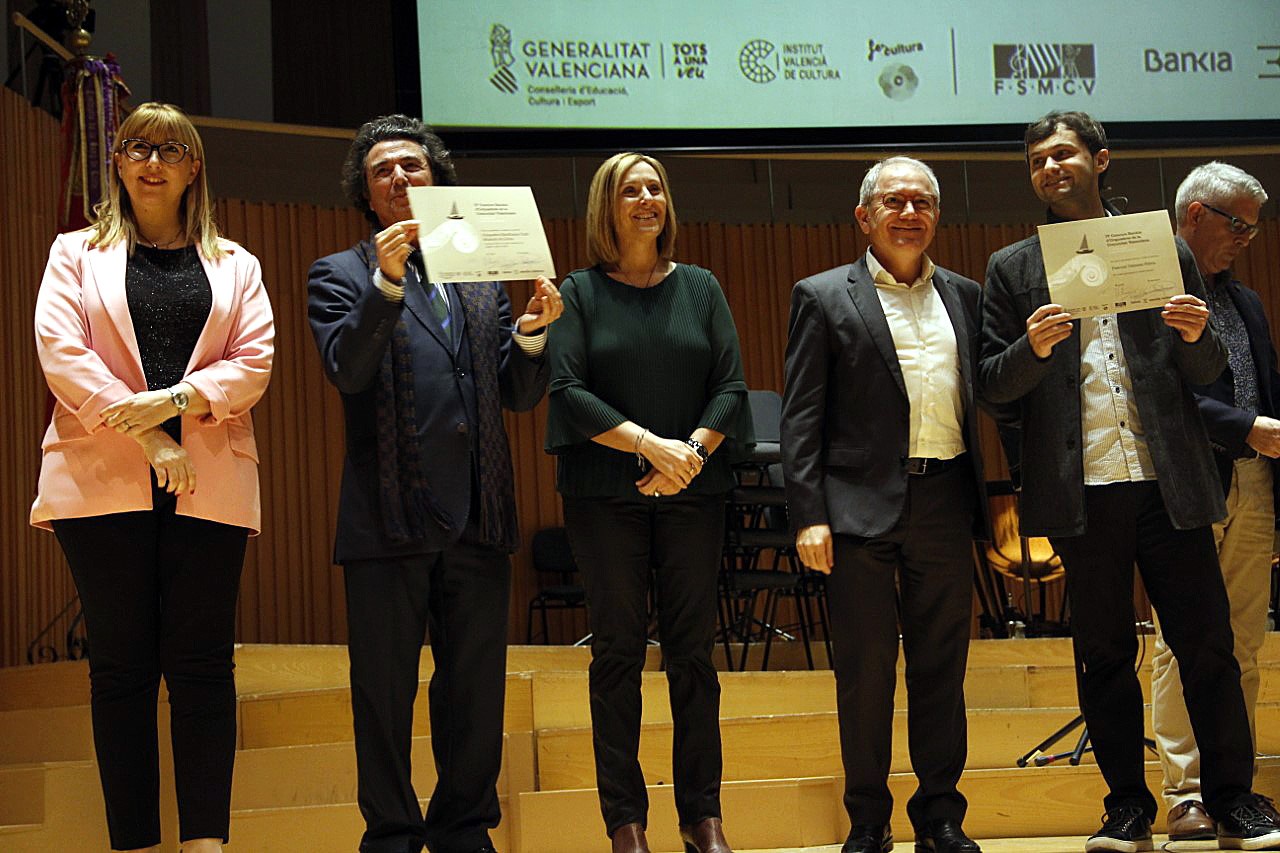 Se otorgan los premios del IV Concurso Bankia de orquestas de la Comunitat Valenciana