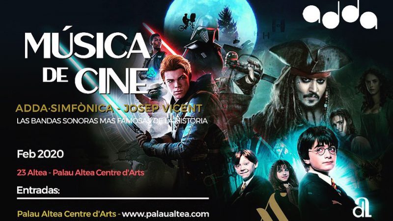 ‘Música de cine’ en Palau Altea