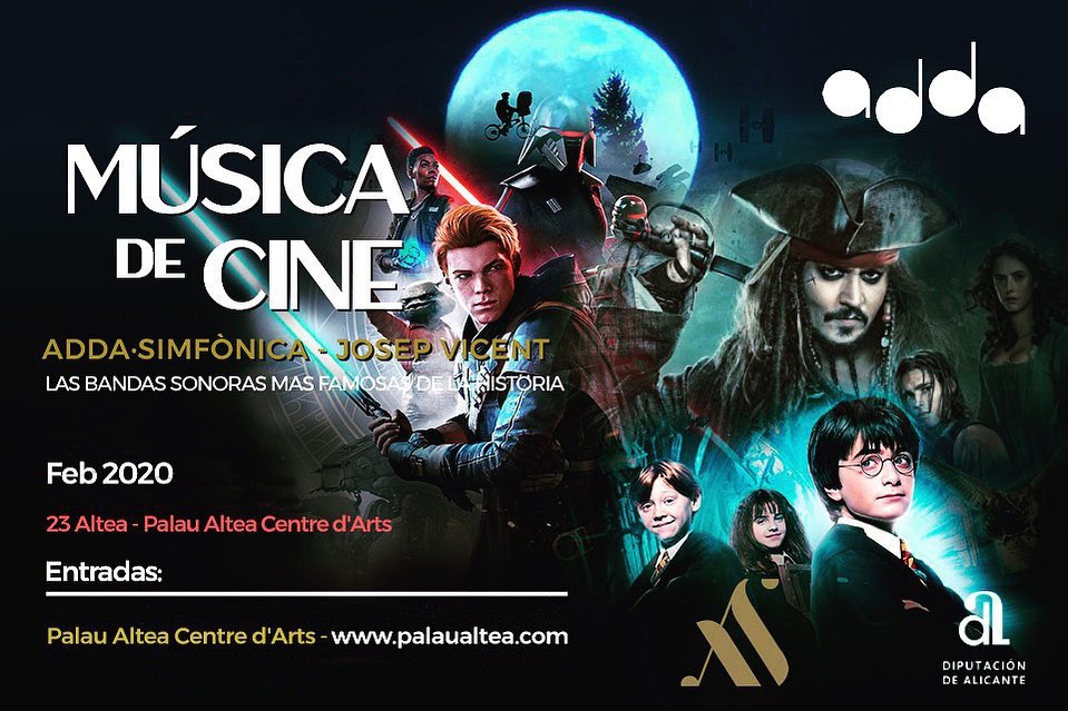 ‘Música de cine’ en Palau Altea