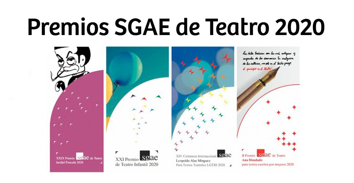 La Fundación SGAE convoca los premios anuales para autores de teatro 2020