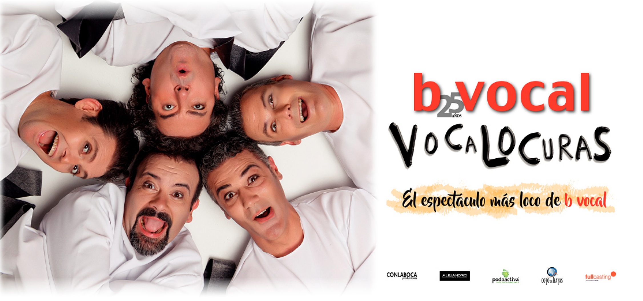 La contagiosa locura de B VOCAL llega al Teatro Flumen