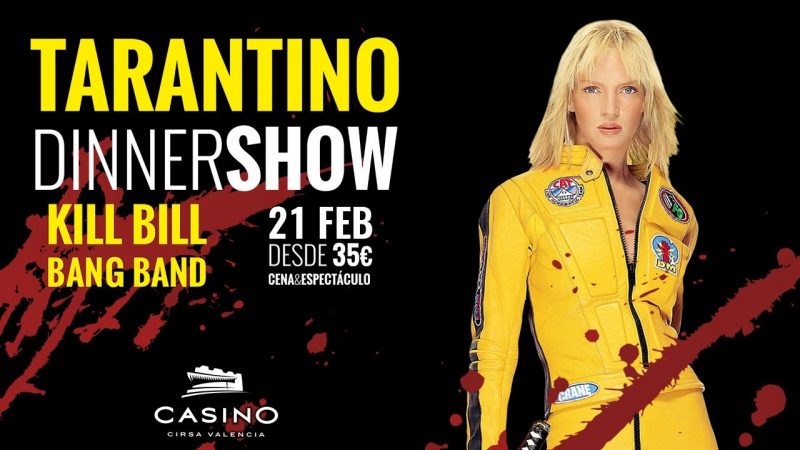 Nueva sesión del Tarantino Dinner Show, en Casino Cirsa Valencia
