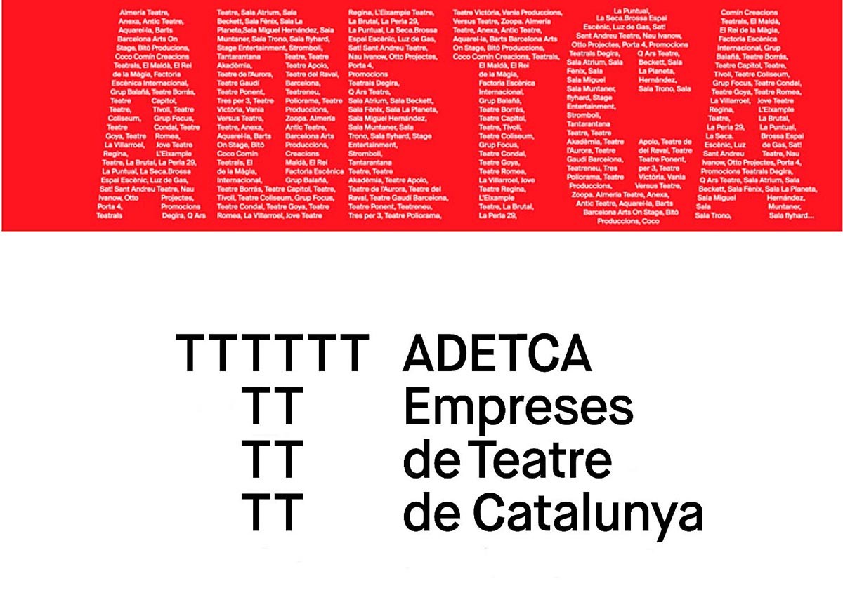 ADETCA, suspende toda la actividad teatral en Cataluña