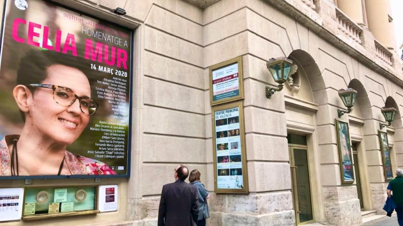 El Institut Valencià de Cultura aplaza el concierto tributo a Celia Mur
