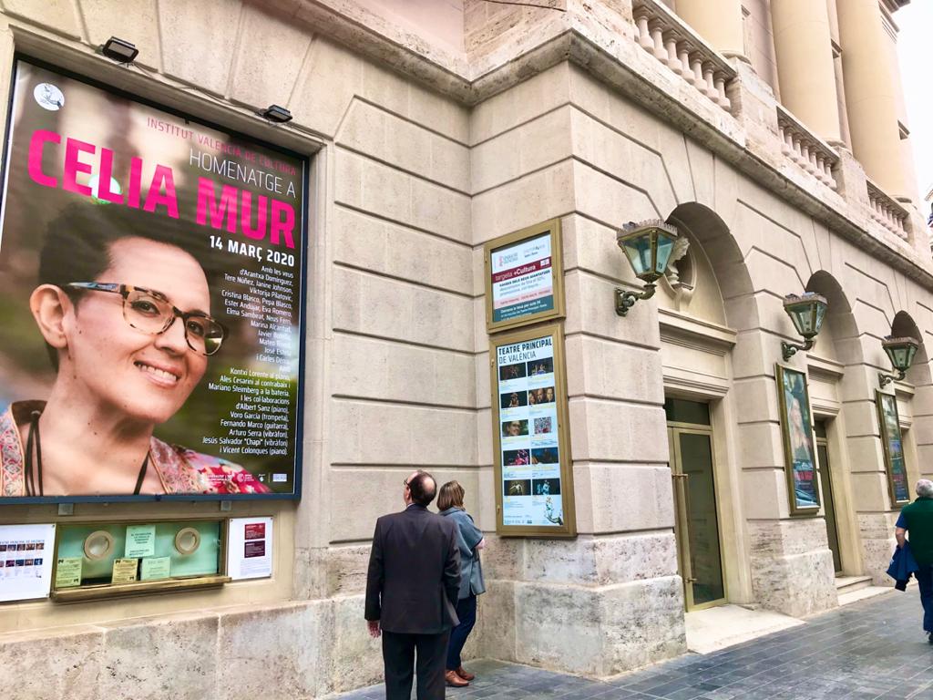 El Institut Valencià de Cultura aplaza el concierto tributo a Celia Mur