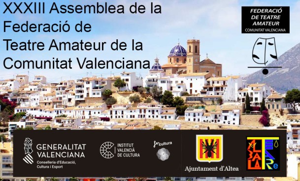 Altea acoge la XXXIII Asamblea de la Federació de Teatre Amateur de la Comunitat Valenciana