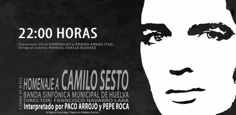 Concierto Homenaje a Camilo Sesto esta noche