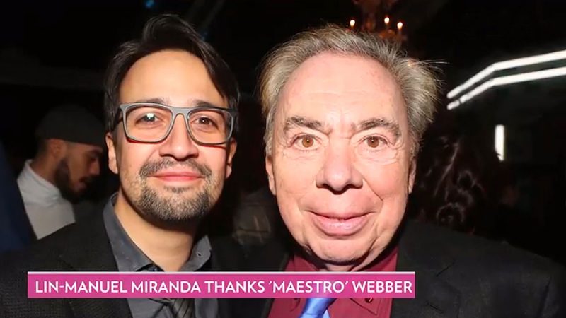Andrew Lloyd Webber y Lin-Manuel Miranda se retan al piano en la cuarentena