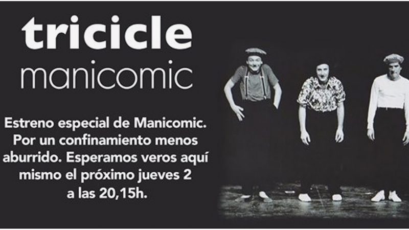 TRICICLE ofrece en abierto”MANICOMIC”