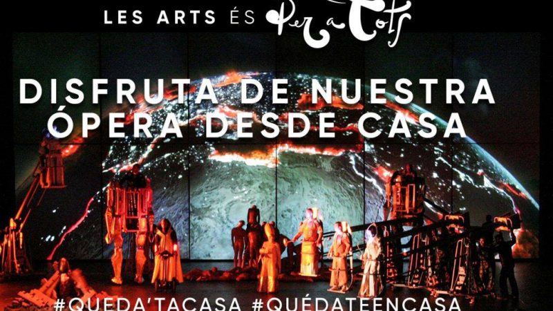 Las óperas más exitosas de Les Arts, en ‘streaming’