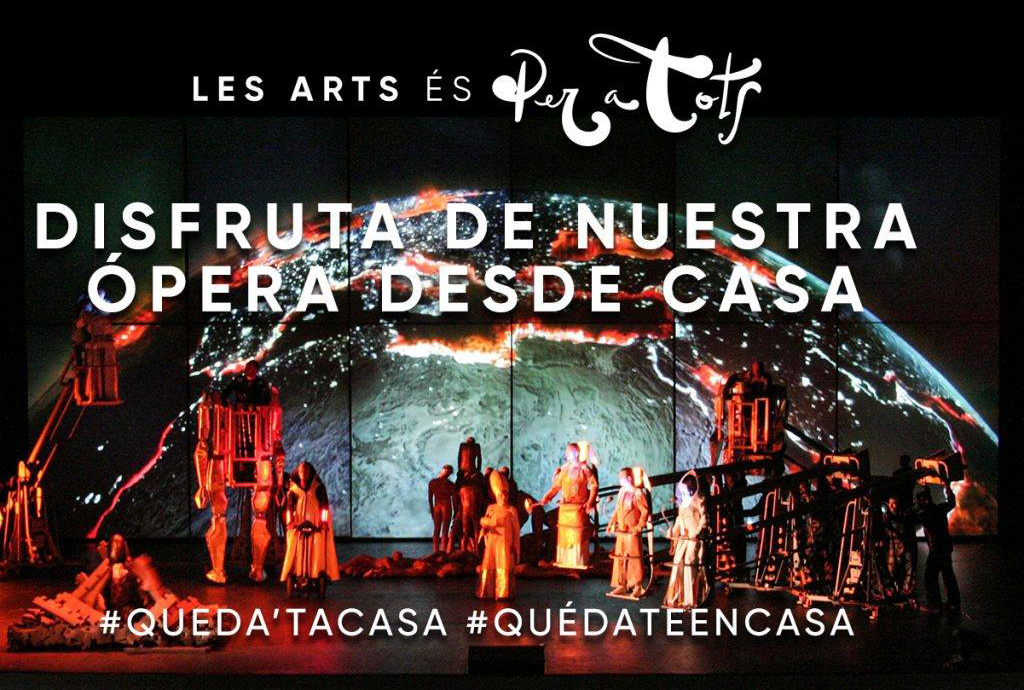Las óperas más exitosas de Les Arts, en ‘streaming’