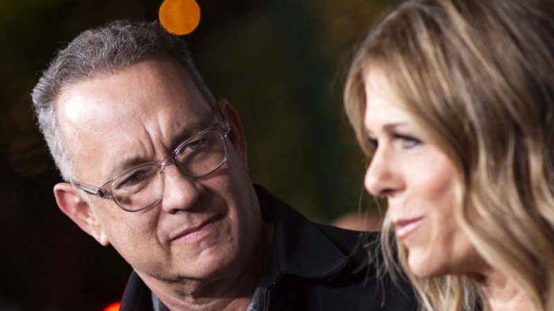El actor Tom Hanks y su esposa Rita Wilson dan positivo por coronavirus