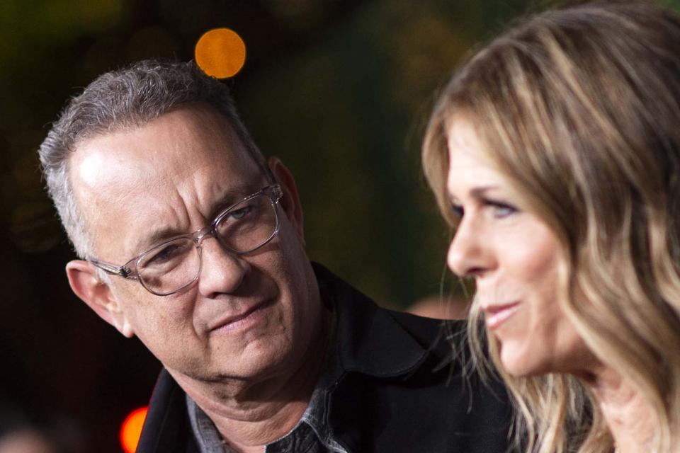 El actor Tom Hanks y su esposa Rita Wilson dan positivo por coronavirus
