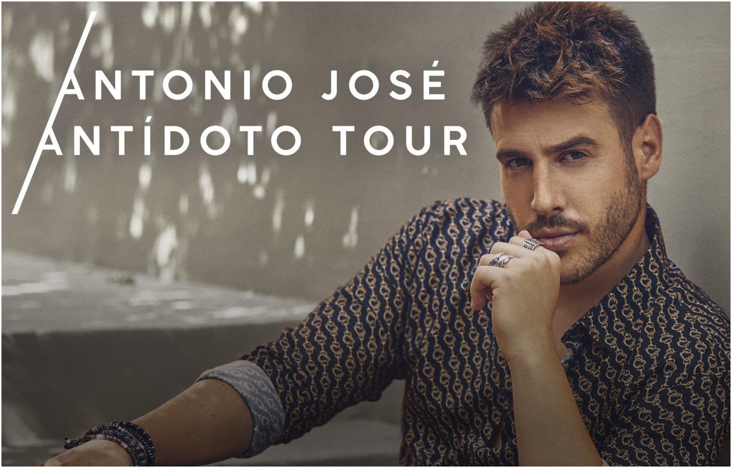 Cambio de fecha para el concierto de Antonio José en Valencia